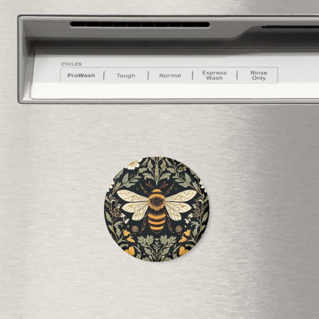 Aimant Jardin d'abeilles vintage (In Situ (Lave-vaisselle))