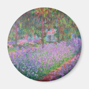 Aimant Jardin des artistes à Giverny par Claude Monet