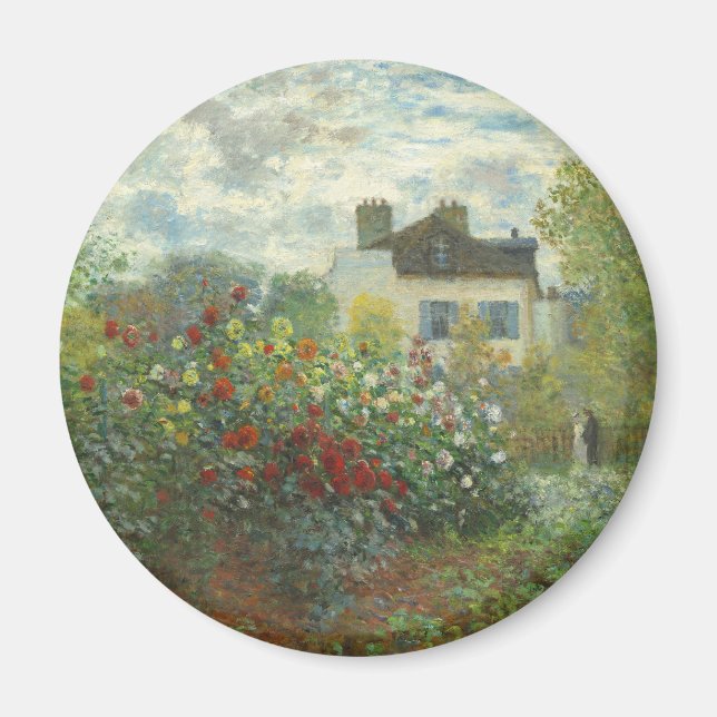 Aimant Jardin des artistes de Monet dans Peinture d'Argen (Devant)