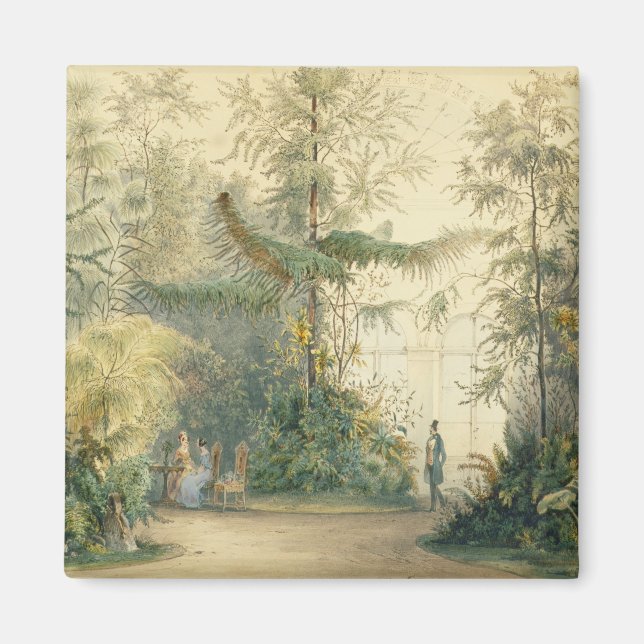 Aimant Jardin d'hiver du palais de la Hofburg, Vienne, 1 (Devant)