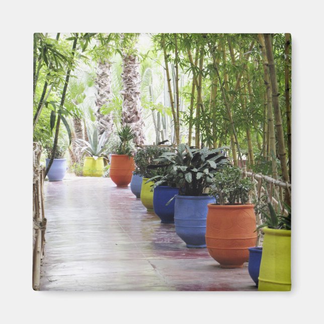 Aimant Jardin Majorelle, Jardin Majorelle, maintenant pub (Devant)