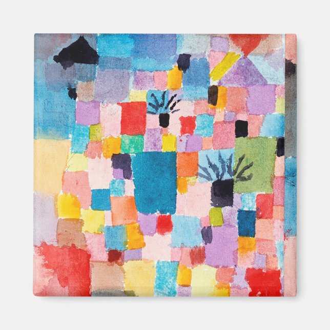 Aimant Jardin tunisien, Klee (Devant)