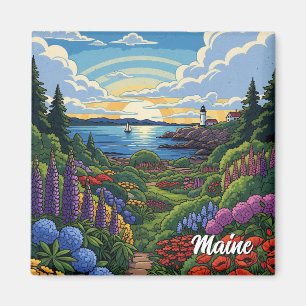 Aimant Jardins botaniques du Maine Côtier