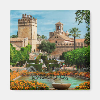 aimant Jardins de l'Alcazar de Cordoue, l'Espagne