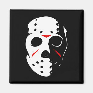 Aimant Jason Halloween Masque de Hockey Vendredi 13