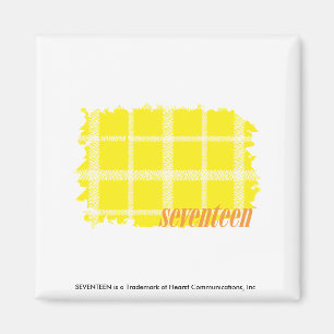 Aimant Jaune 3 de plaid