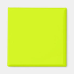 Aimant Jaune néon, haute visibilité