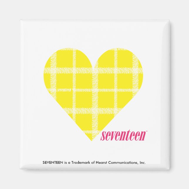 Aimant Jaune plaid 2 (Devant)