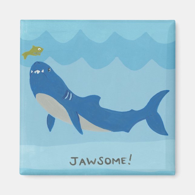 Aimant Jawesome Shark (Devant)