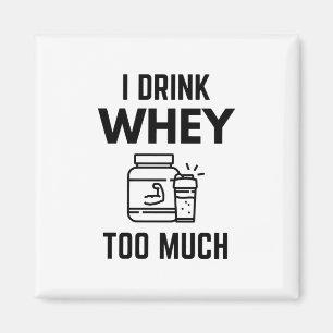 Aimant Je Bois Du Whey Trop De Poudre Protéine Shakes Dr