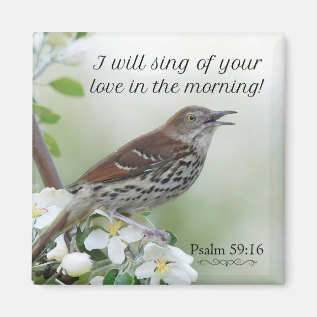 Aimant Je chanterai de ton amour ! (Devant)