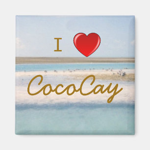Aimant Je Coeur CocoCay