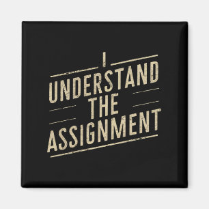 Aimant Je comprends la mission Votez Kamala 2024 