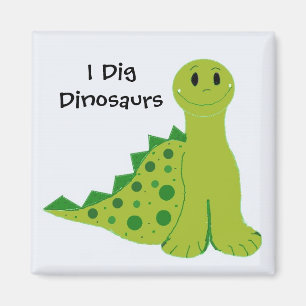 Aimant Je creuse les dinosaures