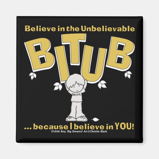 Aimant Je crois en VOUS ! (Devant)