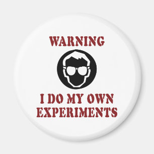 Aimant Je fais mes propres expériences - Scientifique inv