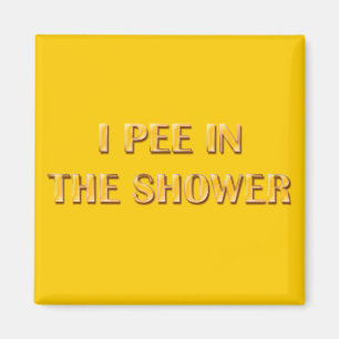Aimant Je fais pipi dans la douche