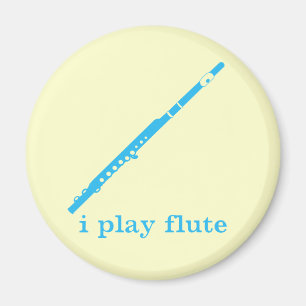 Aimant Je joue à la flute