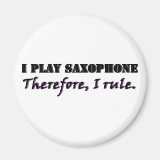 Aimant Je Joue Au Saxophone...