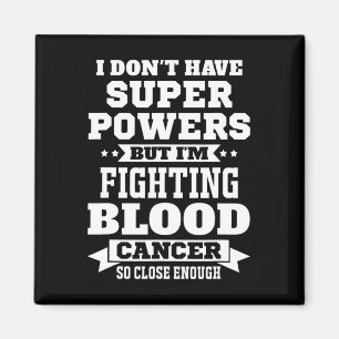 Aimant Je lutte contre le cancer du sang Motivationnel L