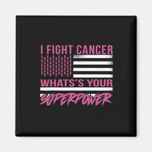 Aimant Je lutte contre le cancer Quelle est votre superpu