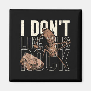 Aimant Je n'aime pas ce rock Marcus le ver mème drôle