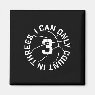 Aimant Je ne peux compter que dans 3s Basket-ball 3 point