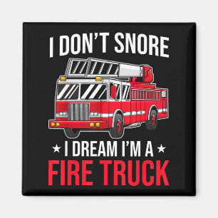 Aimant Je ne ronfle pas, je rêve que je suis un camion de