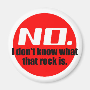 Aimant Je ne sais pas ce qu'est cette roche (rouge)