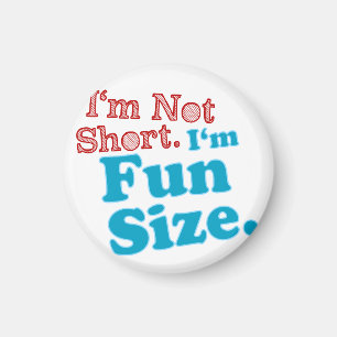 Aimant Je ne suis pas court je suis taille d'amusement