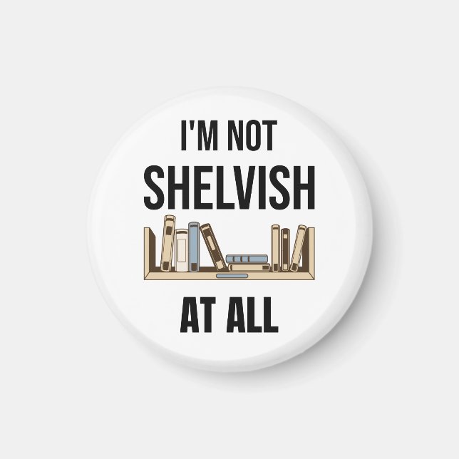 Aimant Je ne suis pas du tout Shelvish (Devant)