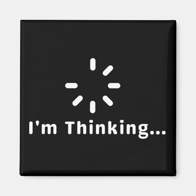 Aimant Je pense (Devant)