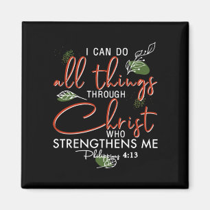Aimant Je Peux Faire Tout Par Le Christ Qui Renforce