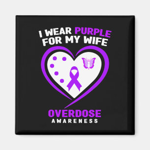 Aimant Je porte du violet pour ma femme, Sensibilisation