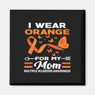 Aimant Je Porte L'Orange Pour Ma Mère Ms Multiple Scleros