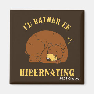 Aimant Je préférerais être en hibernation