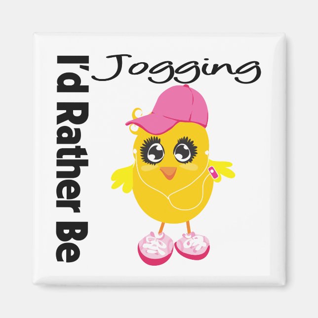 Aimant Je Préférerais Jogging (Devant)