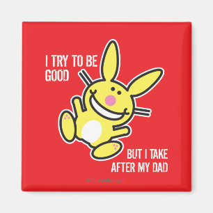 Aimant Je prends après mon papa