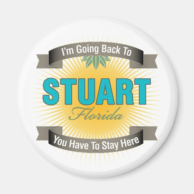 Aimant Je reviens à (Stuart) (Devant)