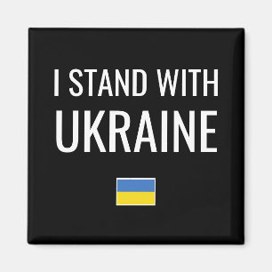 Aimant Je Suis Avec L'Ukraine   Ukraine drapeau national