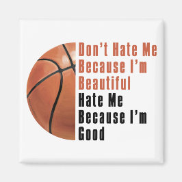 Aimant Je Suis Beau Je Suis Bon Basket