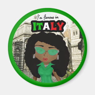 Aimant Je suis célèbre dans la diva de l'Italie -