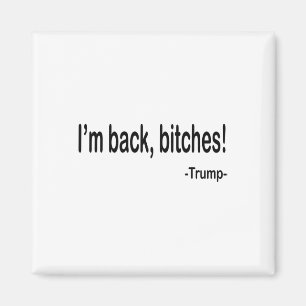 Aimant Je suis Ck Es Funny Trump 2024 Sarcastique dire de