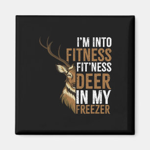 Aimant Je suis dans Fitness Fitness Deer dans My Freezer