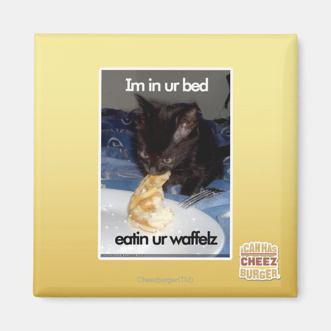 Aimant Je suis dans votre lit (Devant)