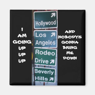 Aimant JE SUIS EN TRAIN DE REMONTER L'aimant HOLLYWOOD