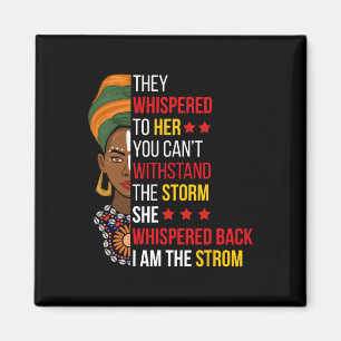 Aimant Je Suis Fier De La Tempête Bhm Fier Africain Am
