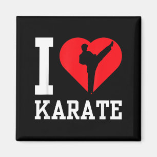 Aimant Je suis instructeur de karaté ceinture de combatta
