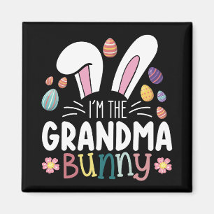 Aimant Je suis La Famille de Pâques Bunny Bunny de grand-