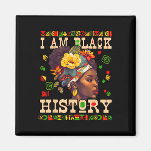 Aimant Je suis le mois de l'histoire des Noirs Célébratio